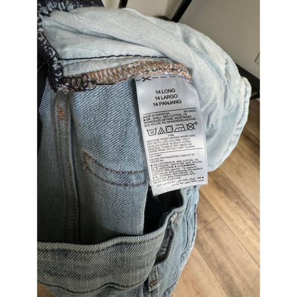 Old Navy O.G. Straight Maternity Stretch Waistband Jeans Size 14 Long - Picture 9 of 9